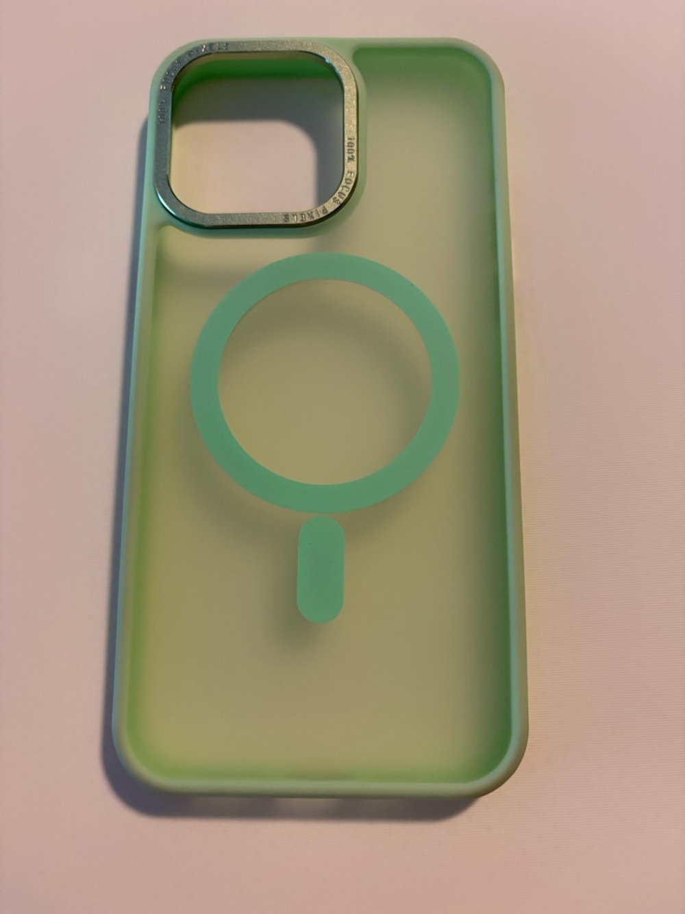 Matte Green and Matte Blue MagSafe-Compatible Phone Case’s